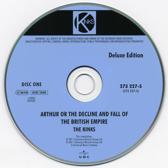 The Kinks Arthur Or the Decline and Fall of the British Empire Original PYE Stereo 24bit 96KHz Vinyl Rip